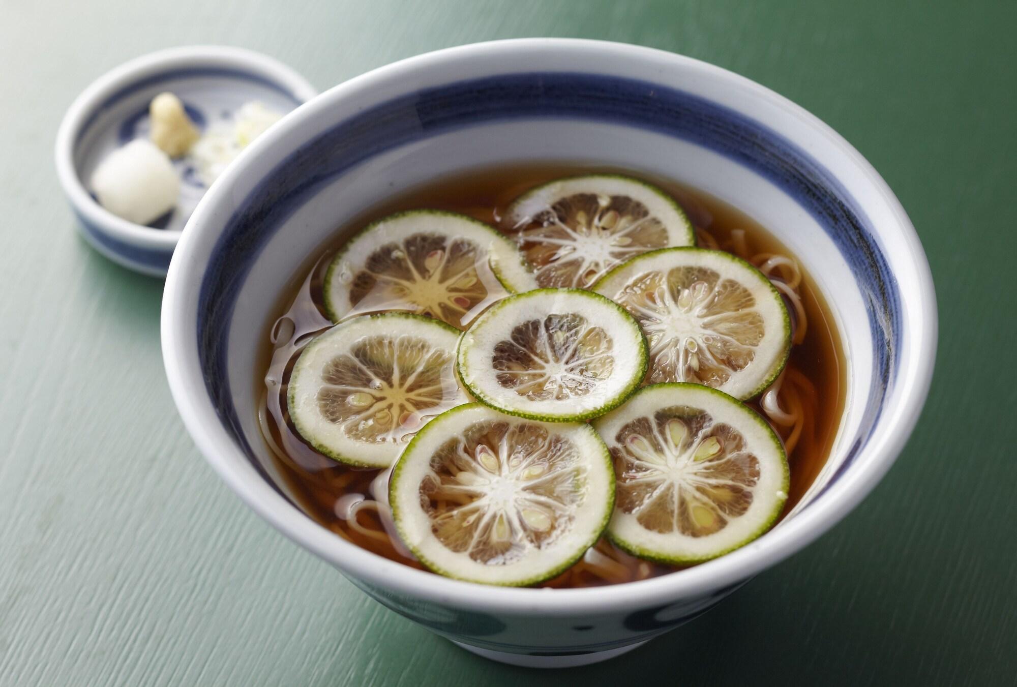 博多新大谷酒店 福岡 外观 照片 A bowl of yuzu cha