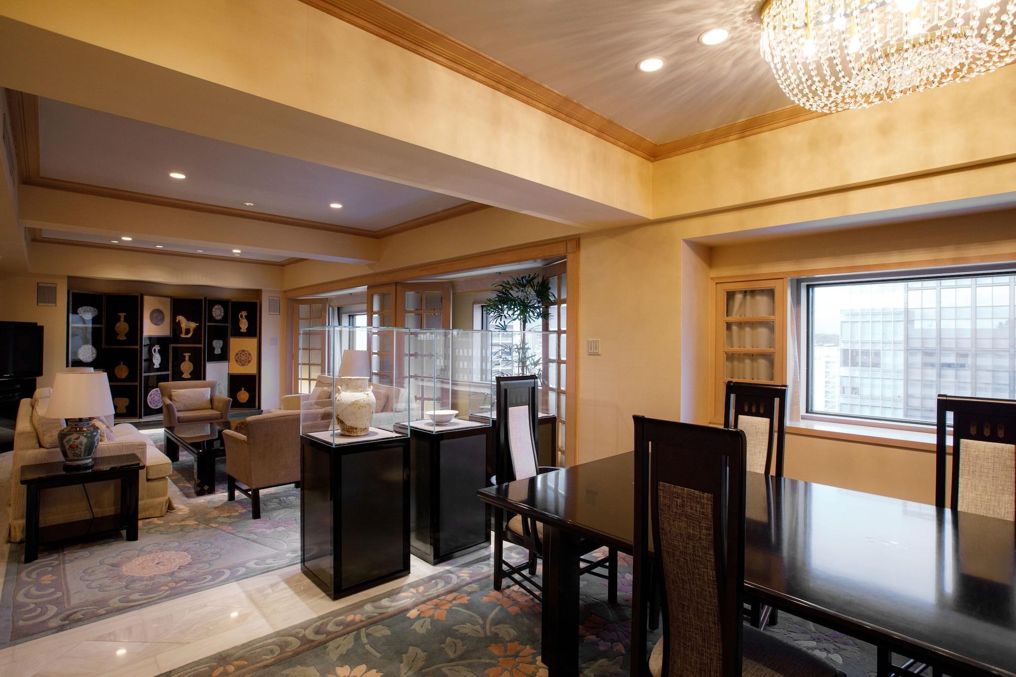 博多新大谷酒店 福岡 外观 照片 Interior of a Japanese apartment